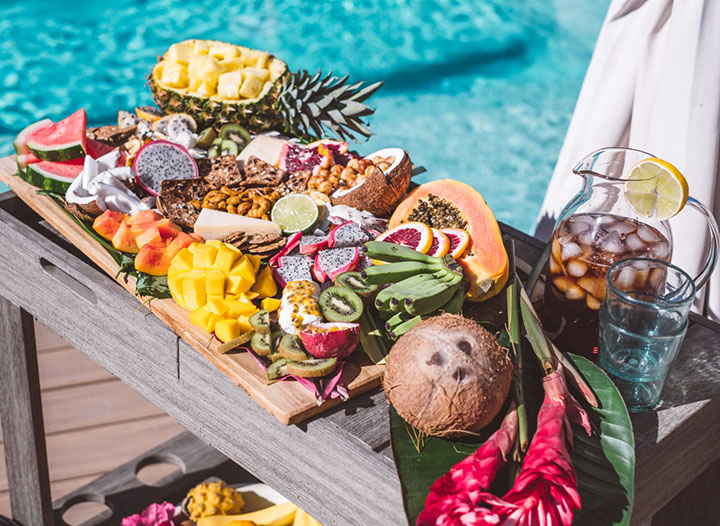 How to Create a Tropical Fruit Graze Board • The Blonde Abroad