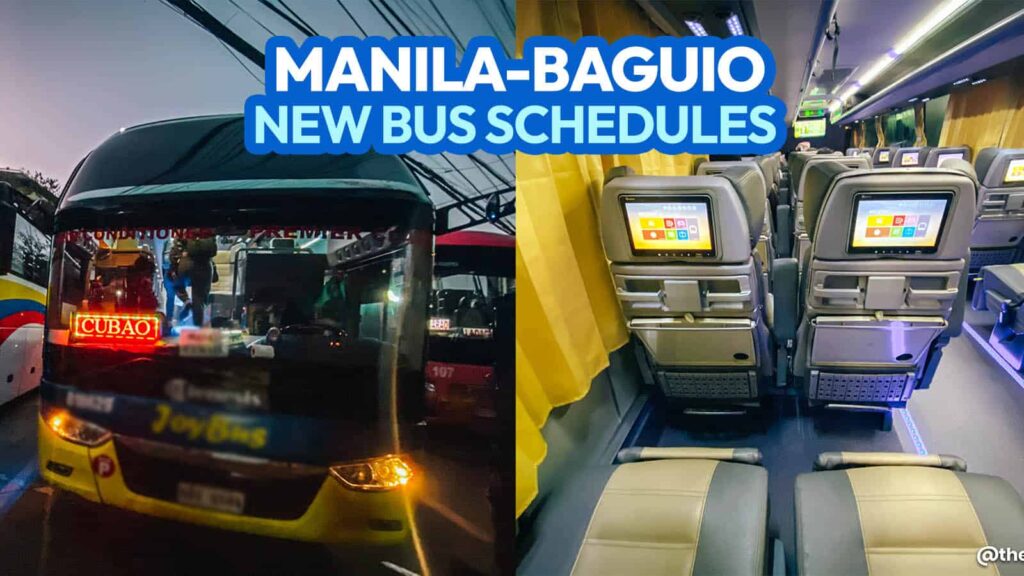 2026 MANILA to BAGUIO to MANILA BUS SCHEDULE • Victory Liner, Genesis, JoyBus & Solid North