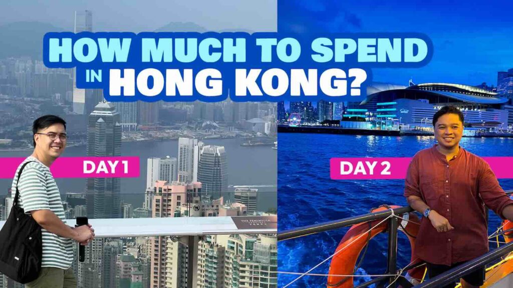 HONG KONG Sample 4-Day  Itinerary & Budget Breakdown