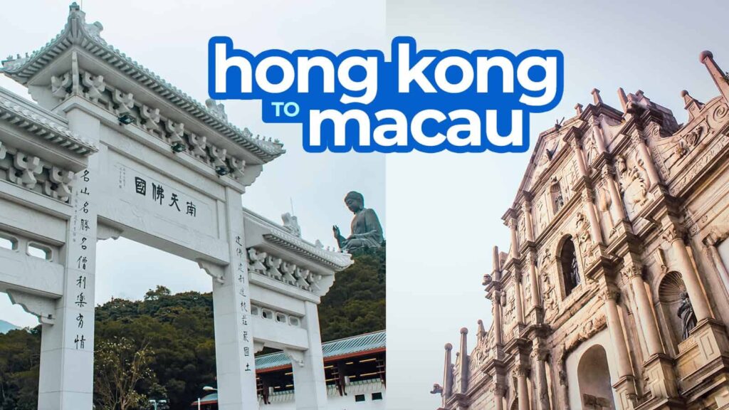 MACAU 1-Day Itinerary & Budget Breakdown